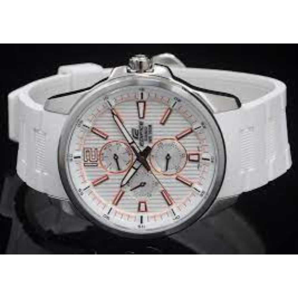 CASIO EDIFICE EF-343-7AVDF MULTI-HAND MEN'S WATCH - H2 Hub Watches