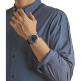 Casio Edifice Chronograph Black Dial And Silver Stainless Steel Men Watch EFB-680D-1AVUDF