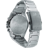 Casio Edifice Chronograph Black Dial And Silver Stainless Steel Men Watch EFB-680D-1AVUDF