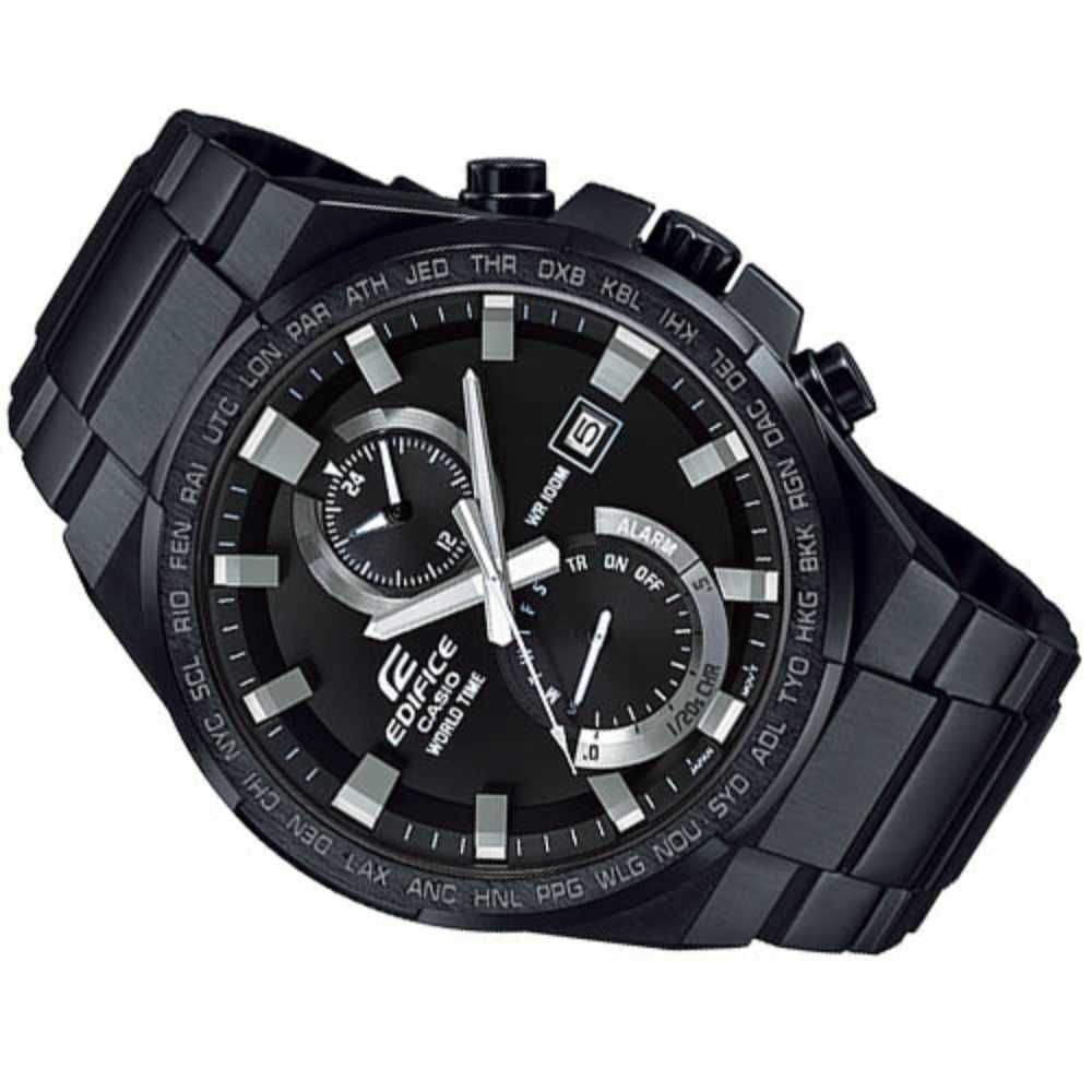 CASIO EDIFICE EFR-542BK-1AVUDF CHRONOGRAPH MEN'S WATCH - H2 Hub Watches