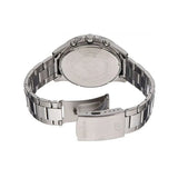 CASIO EDIFICE EFV-100D-1AVUDF SILVER STAINLESS STEEL STRAP MEN'S WATCH