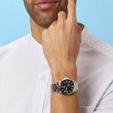 CASIO EDIFICE EFV-100D-1AVUDF SILVER STAINLESS STEEL STRAP MEN'S WATCH