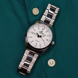 CASIO EDIFICE EFV-100D-7AVUDF SILVER STAINLESS STEEL STRAP MEN'S WATCH