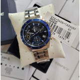 Casio Edifice Chronograph Silver Stainless Steel Strap Men Watch EFV-540D-1A2VUDF-P