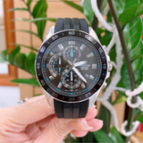 Casio Edifice Black Resin Strap Men Watch EFV-550P-1AVUDF