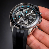 Casio Edifice Black Resin Strap Men Watch EFV-550P-1AVUDF