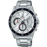Casio Edifice Chronograph Silver Stainless Steel Strap Men Watch EFV-570D-7AVUDF-P