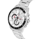 Casio Edifice Chronograph Silver Stainless Steel Strap Men Watch EFV-570D-7AVUDF-P