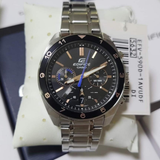 CASIO EDIFICE EFV-590D-1AVUDF-P STAINLESS STEEL MEN WATCH