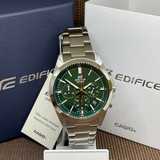 CASIO EDIFICE EFV-630D-3AVUDF STAINLESS STEEL MEN WATCH