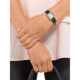 CITIZEN EG7068-16D BLACK LEATHER WOMEN'S WATCH