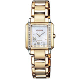 CITIZEN EG7069-81D GOLD STAINLESS STEEL WOMEN'S WATCH