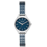 Elle Rivoli Blue Dial & Stainless Steel Strap Women Watch ELL25045