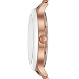 ELLE PASSY ELL25050 ROSE GOLD STAINLESS STEEL MESH STRAP WOMEN'S WATCH