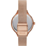 ELLE PASSY ELL25050 ROSE GOLD STAINLESS STEEL MESH STRAP WOMEN'S WATCH