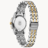 CITIZEN EM0774-51D WHITE DIAL TWO-TONE STAINLESS STEEL BRACELET STRAP WOMEN'S WATCH
