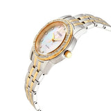 CITIZEN EM0774-51D WHITE DIAL TWO-TONE STAINLESS STEEL BRACELET STRAP WOMEN'S WATCH