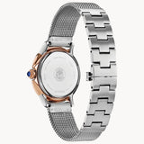 CITIZEN EM0796-59Y CECI ECO DRIVE DIAMOND MOP DIAL MESH BRACELET WOMEN'S WATCH