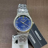 CITIZEN ECO-DRIVE EM0890-85L BLUE DIAL STAINLESS STEEL WOMEN'S WATCH