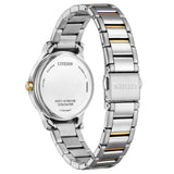 Citizen Eco Drive Two Tone Stainless Steel Women Watch EM0895-73A