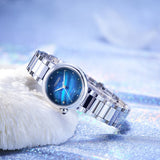 CITIZEN EM0910-80N ECO-DRIVE BLUE MOTHER OF PEARL STAINLESS STEEL WOMEN'S WATCH