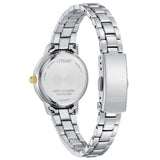 CITIZEN EM0930-58P ECO-DRIVE BEIGE DIAL STAINLESS STEEL WOMEN'S WATCH