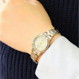 CITIZEN EM0930-58P ECO-DRIVE BEIGE DIAL STAINLESS STEEL WOMEN'S WATCH