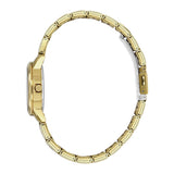 CITIZEN EQ0603-59E BLACK DIAL GOLD STAINLESS STEEL BRACELET STRAP WOMEN'S WATCH