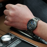 Casio Edifice Gray Stainless Steel Strap Men Watch EQB-1100TMS-1A-P