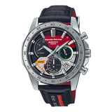 CASIO EDIFICE EQS-930HR-1ADR BLACK LEATHER MEN'S WATCH