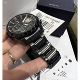 CASIO EDIFICE EQS-940DC-1AVUDF BLACK STAINLESS STEEL MEN WATCH