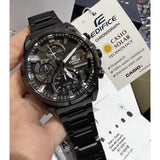 CASIO EDIFICE EQS-940DC-1AVUDF BLACK STAINLESS STEEL MEN WATCH