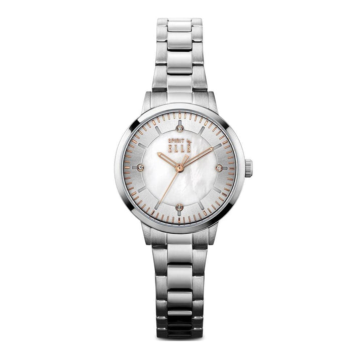ELLE SILVER STAINLESS STEEL ES20138B02X WOMEN'S WATCH - H2 Hub Watches
