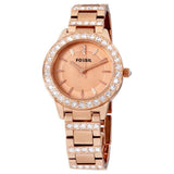 FOSSIL ES3020 ROSE GOLD STAINLESS STEEL WOMEN'S WATCH