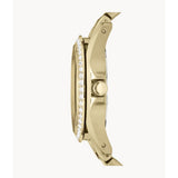 FOSSIL ES3203 GOLD STAINLESS STEEL WOMEN'S WATCH