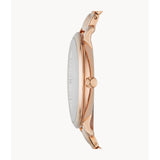 FOSSIL JACQUELINE ANALOG QUARTZ ROSE GOLD STAINLESS STEEL ES3435 WOMEN'S WATCH