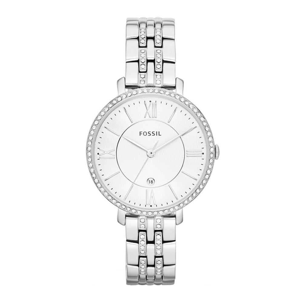 FOSSIL JACQUELINE SILVER STAINLESS STEEL ES3545 WOMEN'S WATCH - H2 Hub Watches