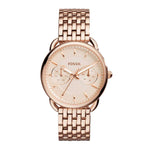 FOSSIL TAILOR MULTIFUNCTION ANALOG QUARTZ ROSE GOLD STAINLESS STEEL ES3713 WOMEN'S WATCH - H2 Hub Watches