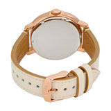 FOSSIL CHELSEY ANALOG QUARTZ ROSE GOLD STAINLESS STEEL ES3930 BEIGE LEATHER STRAP WOMEN'S WATCH - H2 Hub Watches