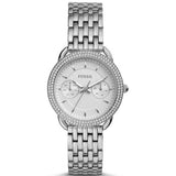 FOSSIL TAILOR MULTIFUNCTION STAINLESS STEEL WOMEN'S WATCH ES4054