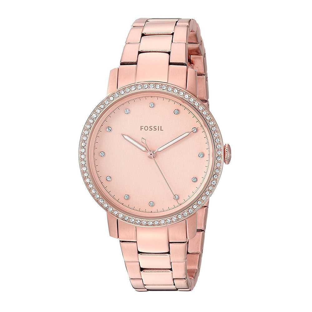 FOSSIL NEELY ANALOG QUARTZ ROSE GOLD STAINLESS STEEL ES4288 WOMEN'S WATCH - H2 Hub Watches