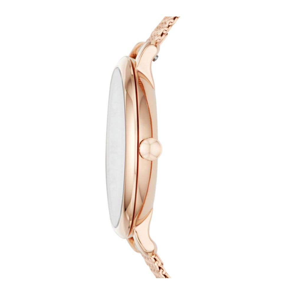 FOSSIL JACQUELINE ANALOG QUARTZ ROSE GOLD STAINLESS STEEL ES4352 WOMEN'S WATCH - H2 Hub Watches