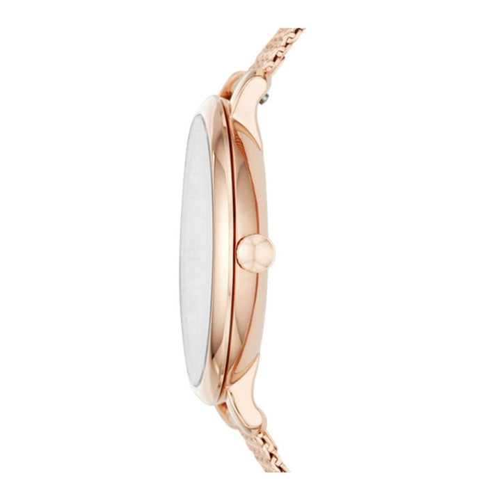 FOSSIL JACQUELINE ANALOG QUARTZ ROSE GOLD STAINLESS STEEL ES4352 WOMEN'S WATCH - H2 Hub Watches
