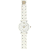 FOSSIL ROUND ANALOG WHITE DIAL WOMEN'S WATCH ES4401