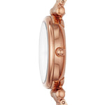 FOSSIL CARLIE MINI ANALOG QUARTZ ROSE GOLD STAINLESS STEEL ES4429 WOMEN'S WATCH - H2 Hub Watches