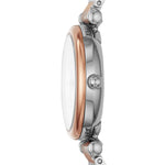 FOSSIL CARLIE MINI ANALOG QUARTZ TWO TONE STAINLESS STEEL ES4431 WOMEN'S WATCH - H2 Hub Watches
