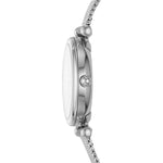 FOSSIL CARLIE MINI ANALOG QUARTZ SILVER STAINLESS STEEL ES4432 WOMEN'S WATCH - H2 Hub Watches