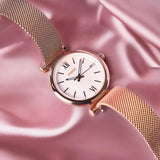 FOSSIL CARLIE MINI ROSE GOLD STAINLESS STEEL ES4433 WOMEN'S WATCH