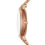 FOSSIL JACQUELINE ANALOG QUARTZ ROSE GOLD STAINLESS STEEL ES4438 WOMEN'S WATCH - H2 Hub Watches