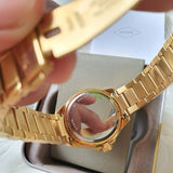 FOSSIL SADDIE ES4780 GOLD STAINLESS STEEL WOMEN'S WATCH